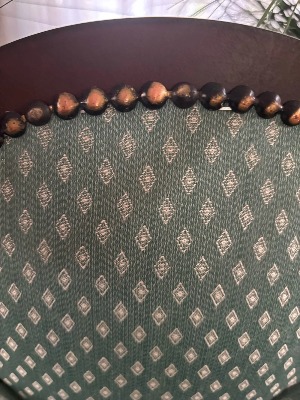 Dayton Hudson American Girl Doll sized Teal Upholstered Accent Chair